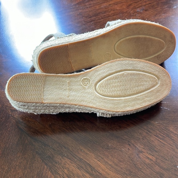 TONI PONS Ecru Linen Ter Wedge Espadrilles - Picture 5 of 7